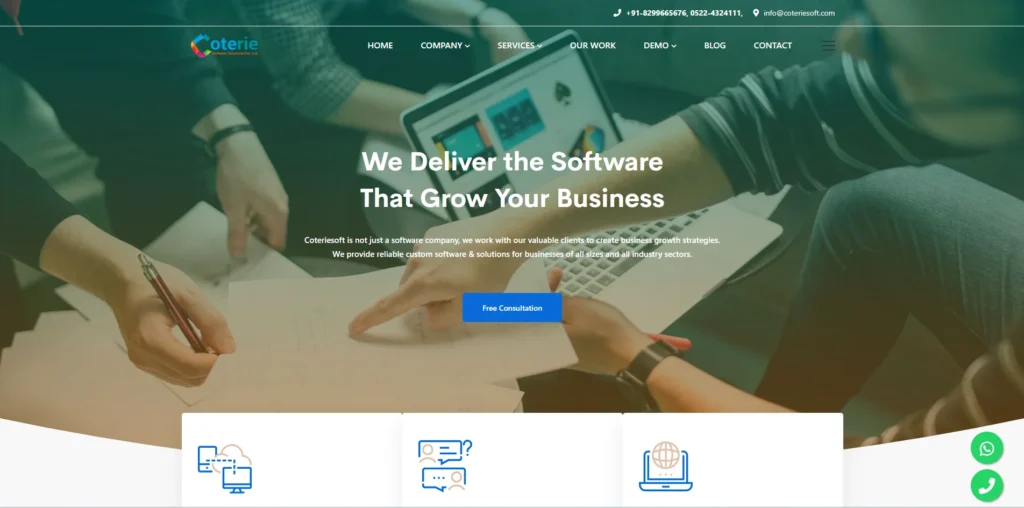 MNC Company in Lucknow - Coterie Software Solution