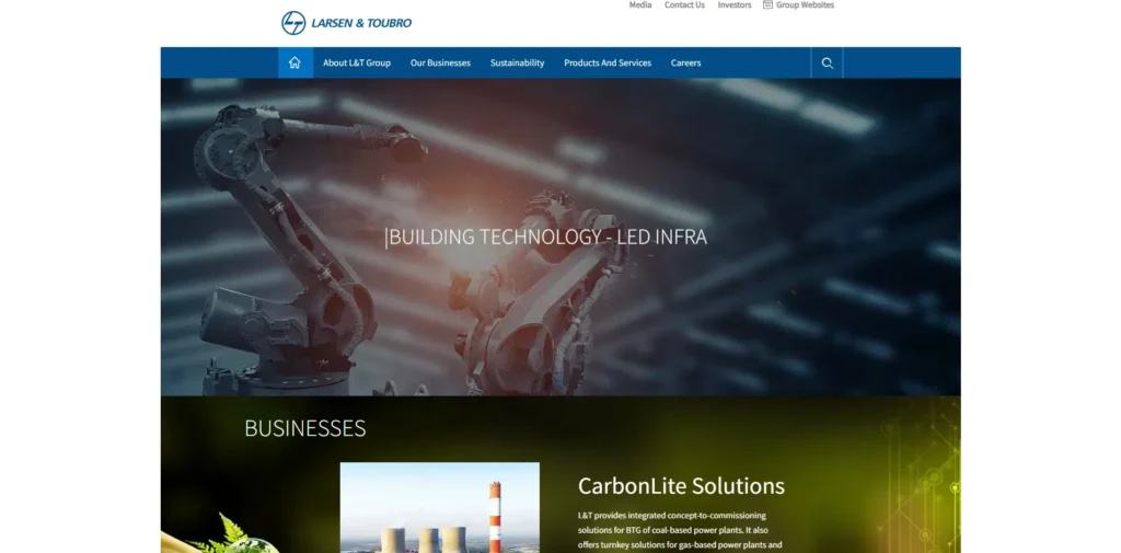 MNC Companies in Vadodara - Larsen & Toubro (L&T)