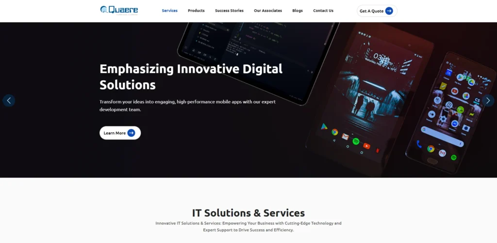 MNC Company in Lucknow - Quaere E Technologies Pvt Ltd