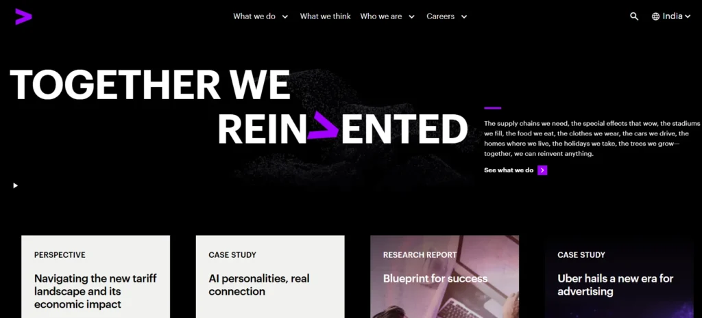 MNC Company in India - Accenture India