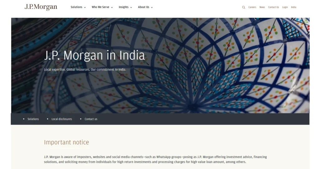 MNC Company in Mumbai - JP Morgan Chase