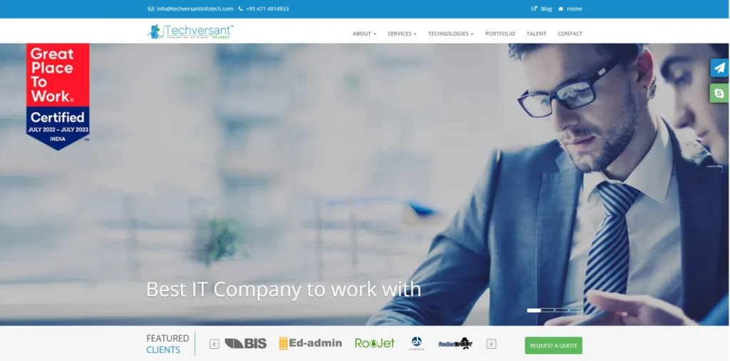 MNC Companies in Kochi - Techversant