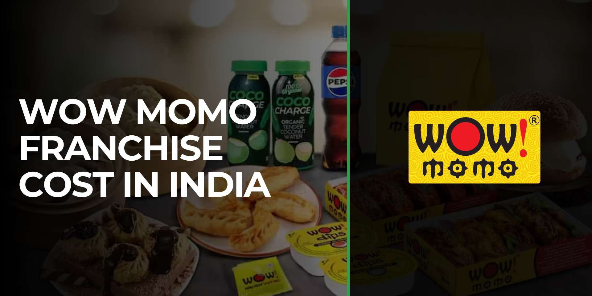 Wow Momo Franchise Cost in India
