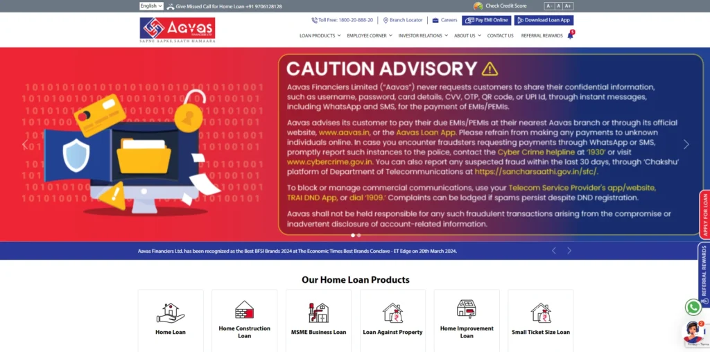 Finance Company in Jaipur - Aavas Financiers Limited