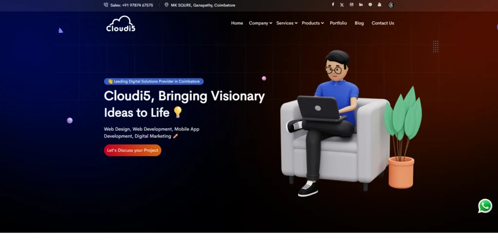 IT Company in Madurai - Cloudi5 Technologies