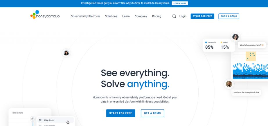 Honeycomb - Application Monitoring Tools