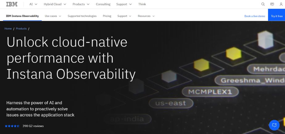 Instana - Application Monitoring Tools