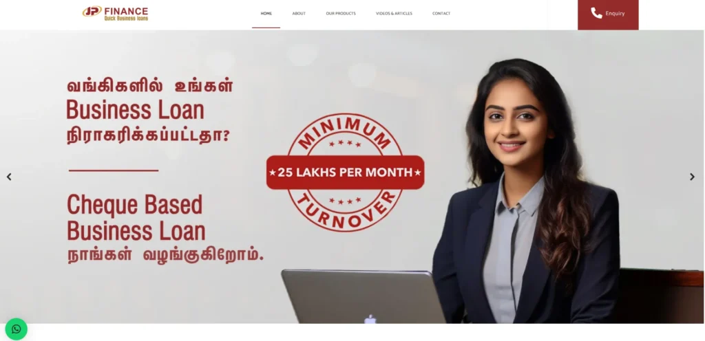 JP Finance-Finance Companies in Chennai