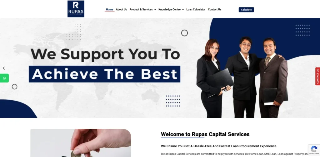 Finance Company in Mumbai - Rupas Capital Services