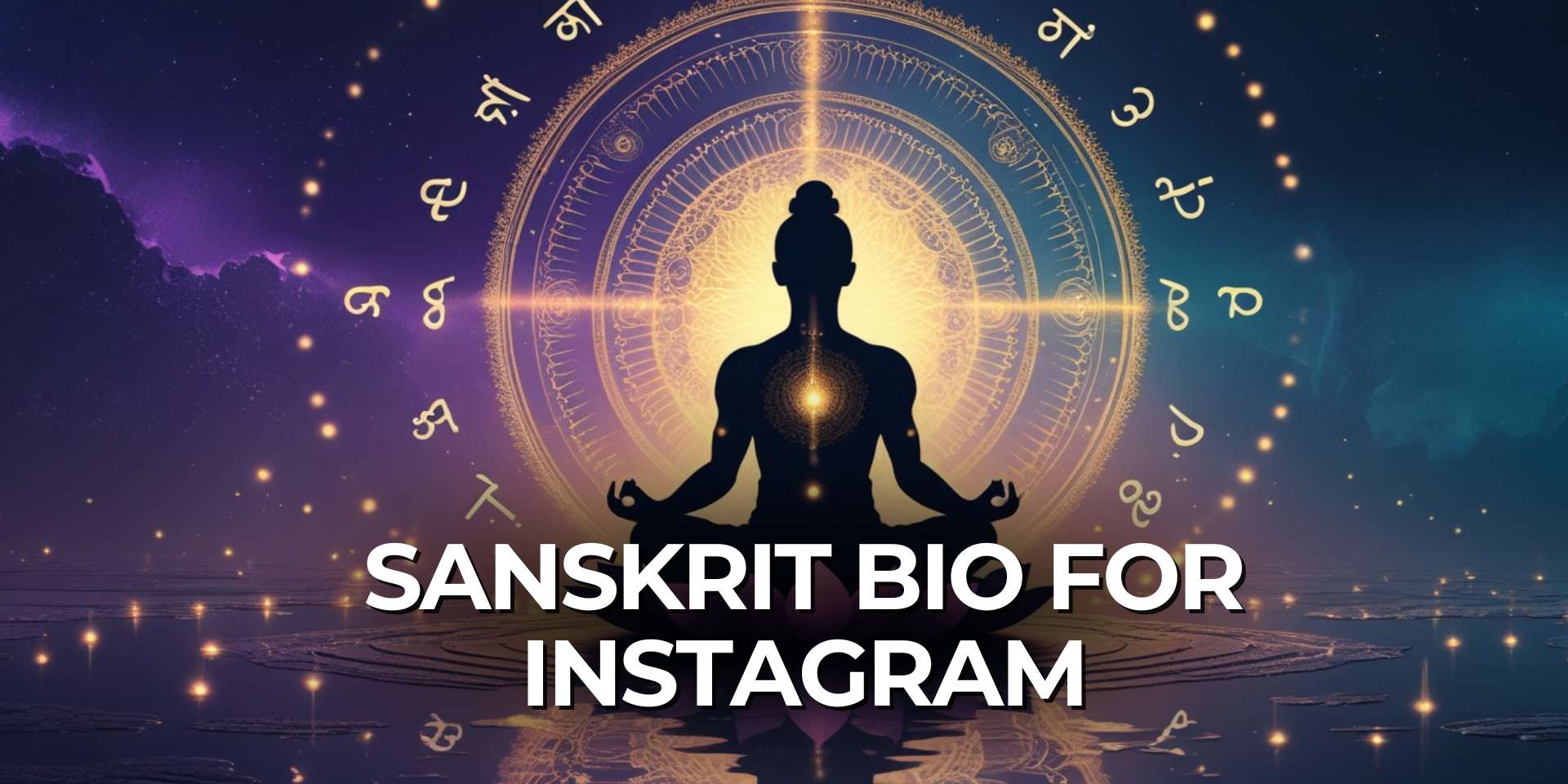 Sanskrit Bio for Instagram
