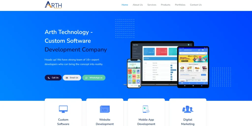 MNC IT Company in Vadodara -  Arth Technology