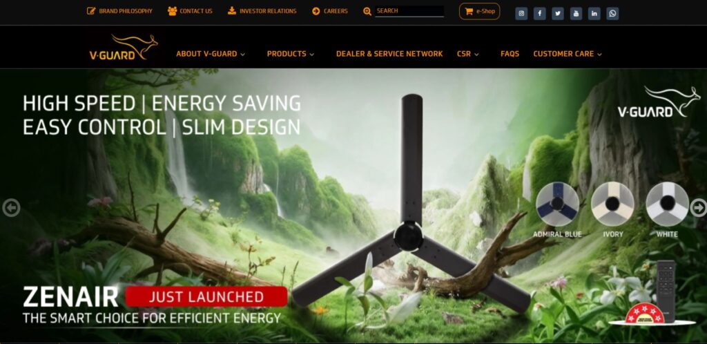MNC Company in Ernakulam - V-Guard Industries
