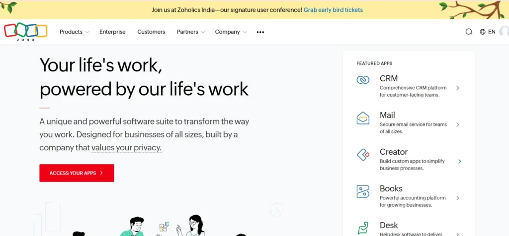 IT Company in Coimbatore - Zoho Corporation