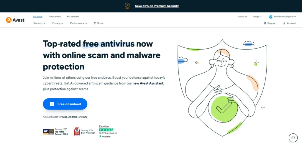 Malware Removal Tool - Avast Free Antivirus