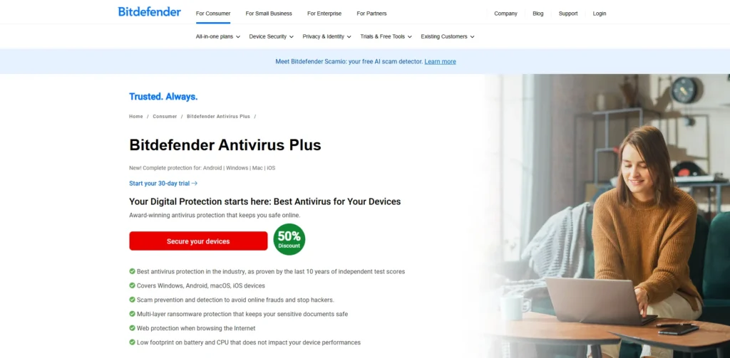 Antivirus Software for Laptops - BitdefenderÂ