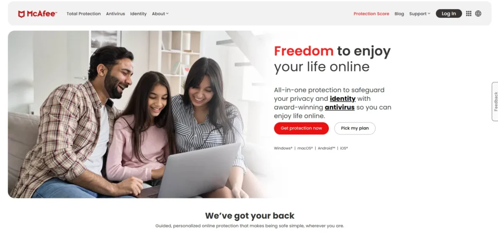 Antivirus Software for Laptops - McAfee