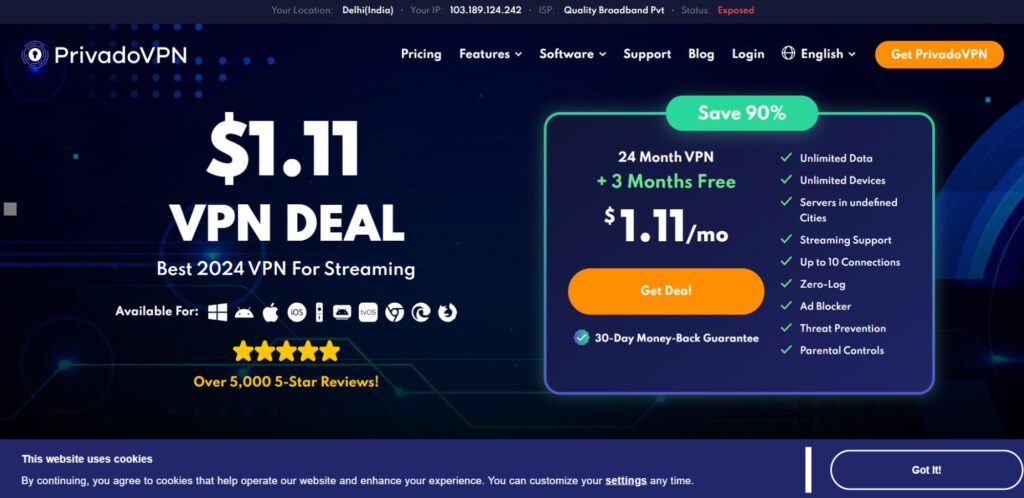 VPN for CapCut