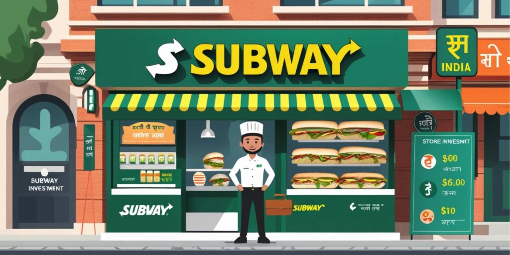 Subway Franchise Cost in India