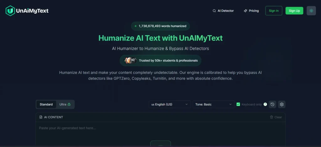 Unaimytext