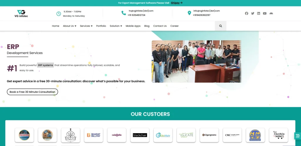 VG Infotech-It companies in Rajkot