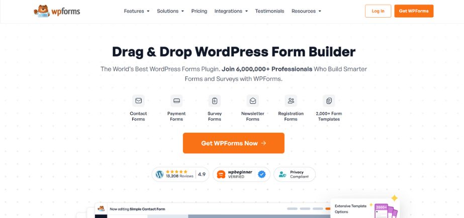 WPForms - Affiliate Marketing Plugin WordPress