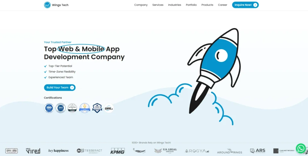 Wings Tech Solutions-It companies in Rajkot