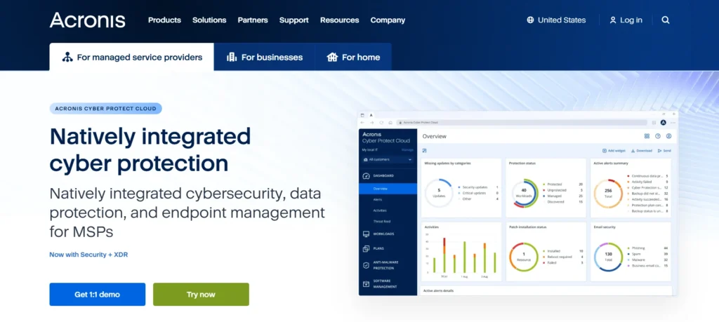 Backup Software - Acronis Cyber Protect Home Office