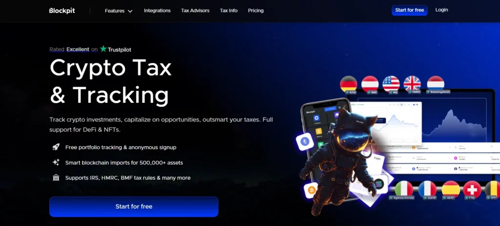 Crypto Tax Software - Blockpit