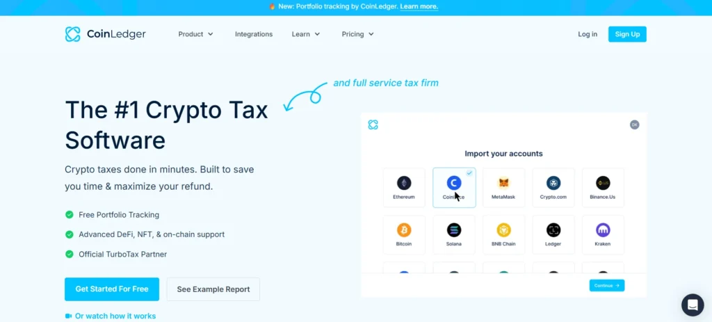 Crypto Tax Software - CoinLedger (formerly CryptoTrader.Tax)