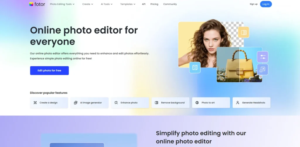 Photo Editing Software - Fotor