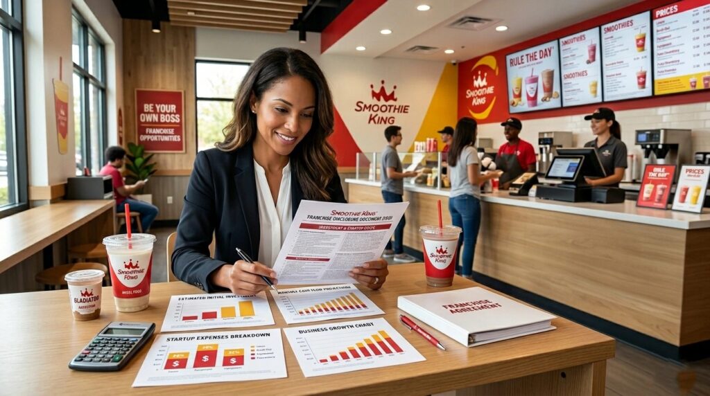 Smoothie King Franchise Cost