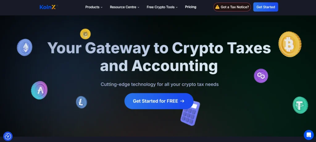 Crypto Tax Software - Koinx