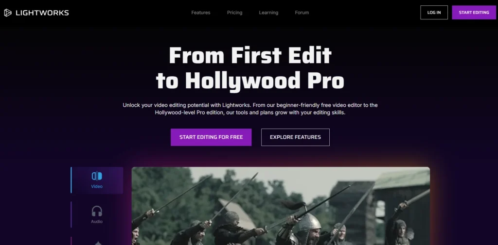 Video Editing Software - Lightworks