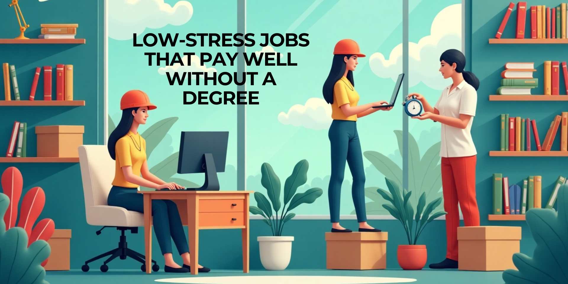 Low-Stress Jobs That Pay Well Without a Degree