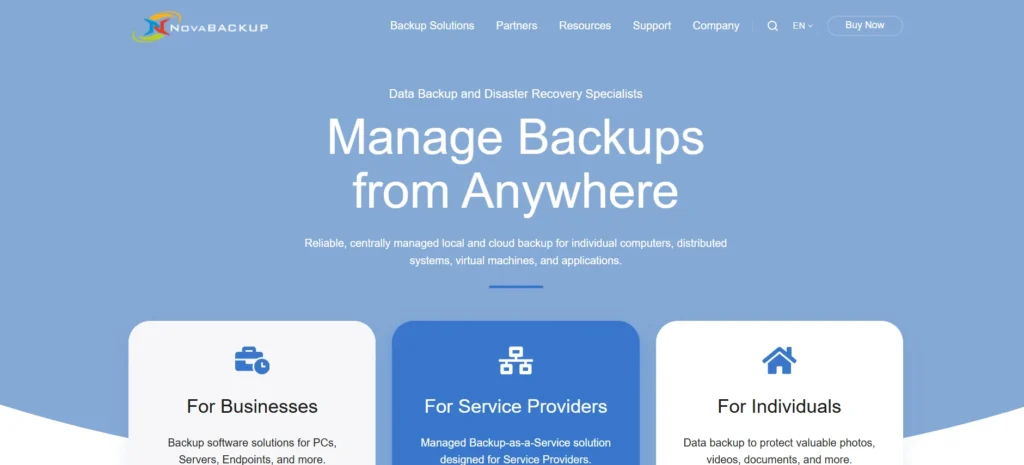 Backup Software - NovaBACKUP