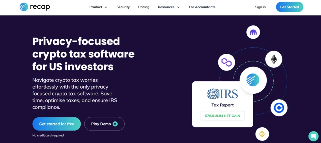 Crypto Tax Software - Recap