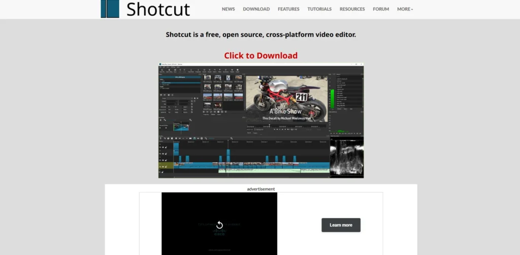 Video Editing Software - Shotcut