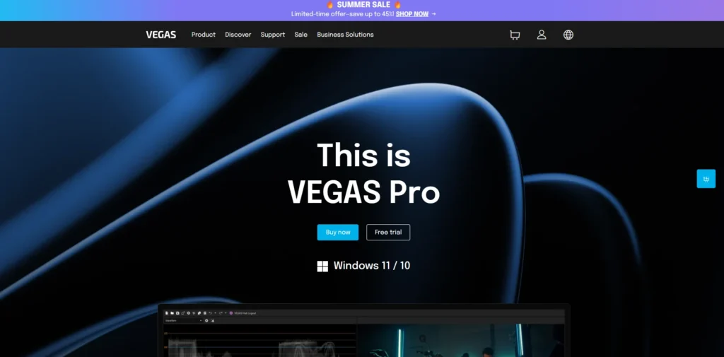 Video Editing Software - Vegas Pro