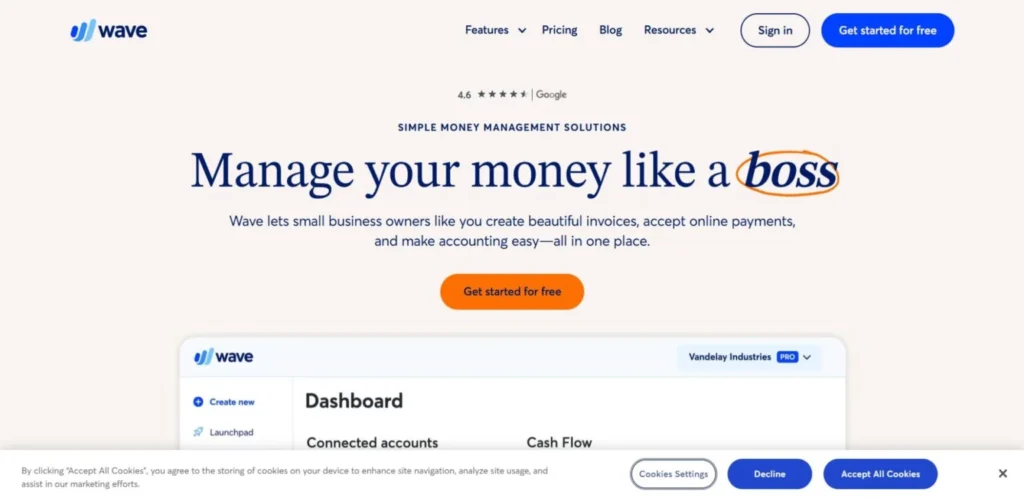 Accounting Software for Small Businesses - Wave