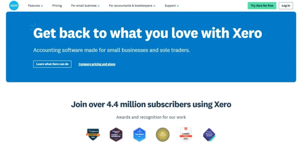 Accounting Software for Small Businesses - Xero