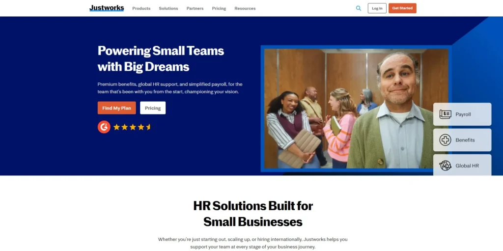 Justworks-Benefits Administration Software