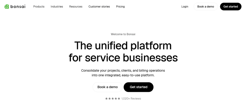 Client and Customer Portal – Bonsai