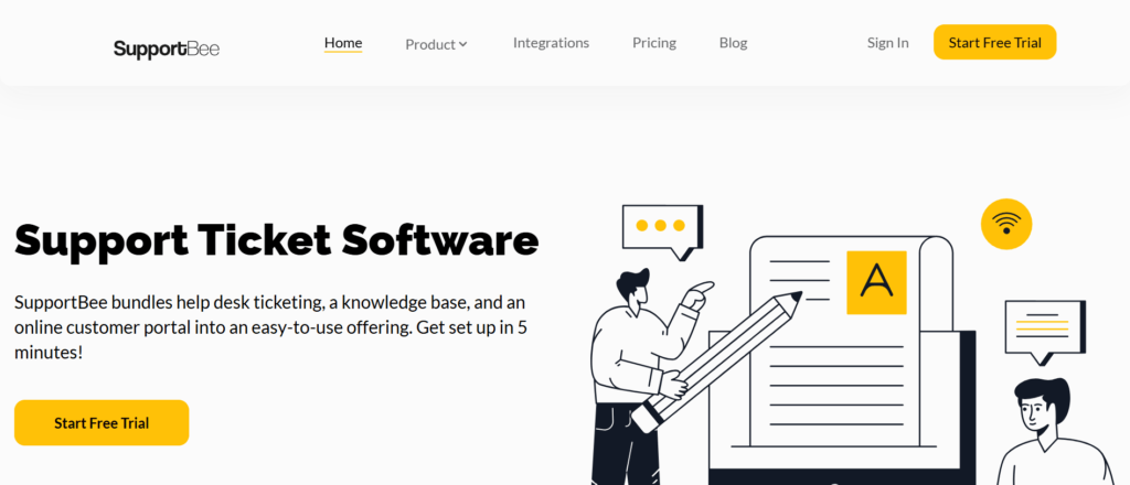 Client and Customer Portal – SupportBee