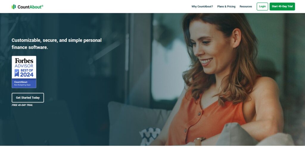 CountAbout-Personal Finance Software