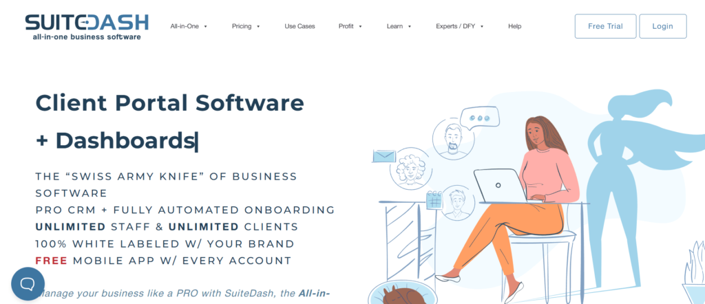 Client and Customer Portal – SuiteDash