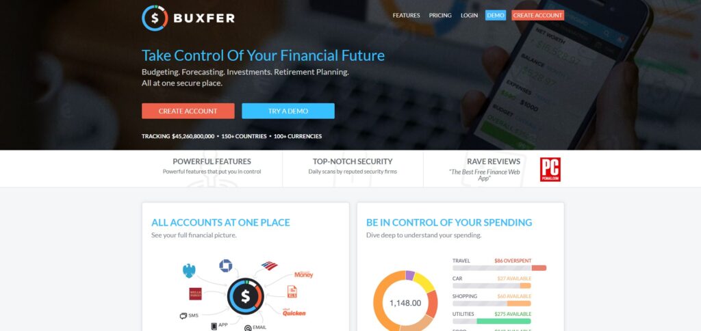 Buxfer-Personal Finance Software