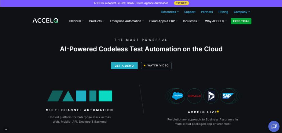 ACCELQ - Salesforce Automation Software