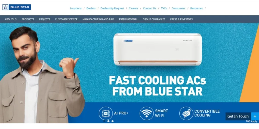 Air Conditioner Brands in India
