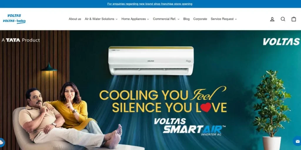 Air Conditioner Brands in India