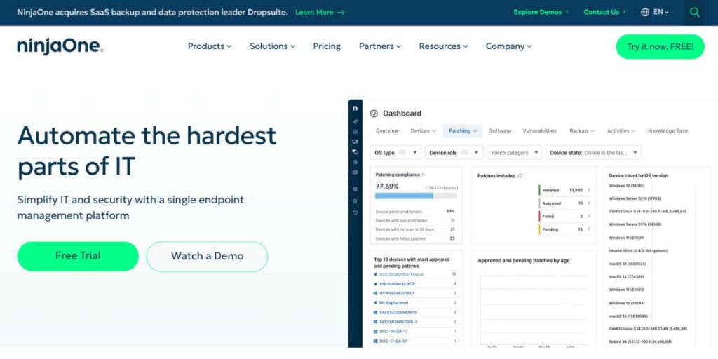 Enterprise Patch Management Software
